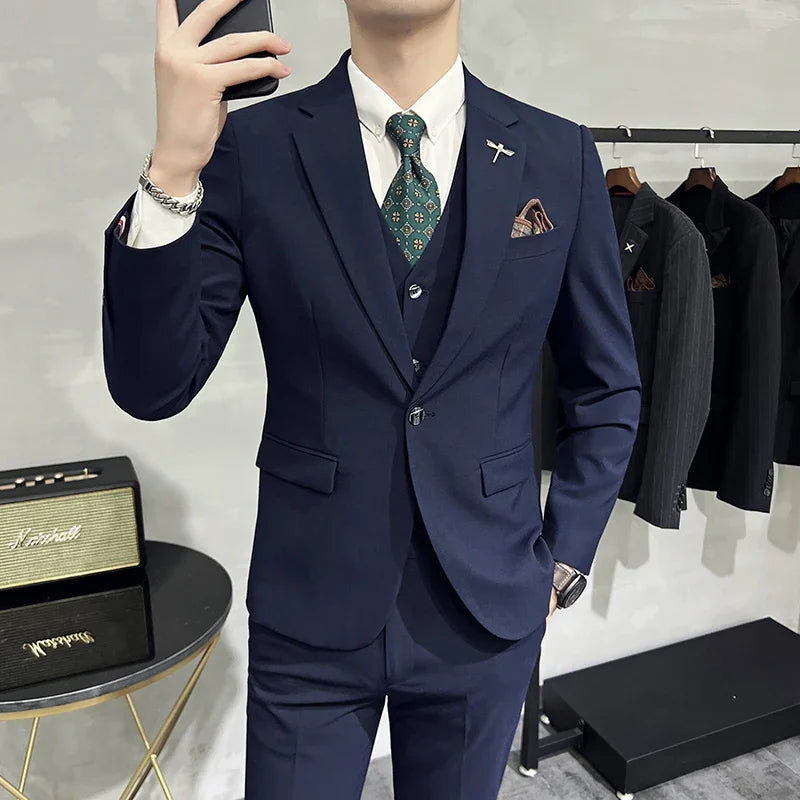GIANLUCA® High-end 3 Piece Suit - Magnattos