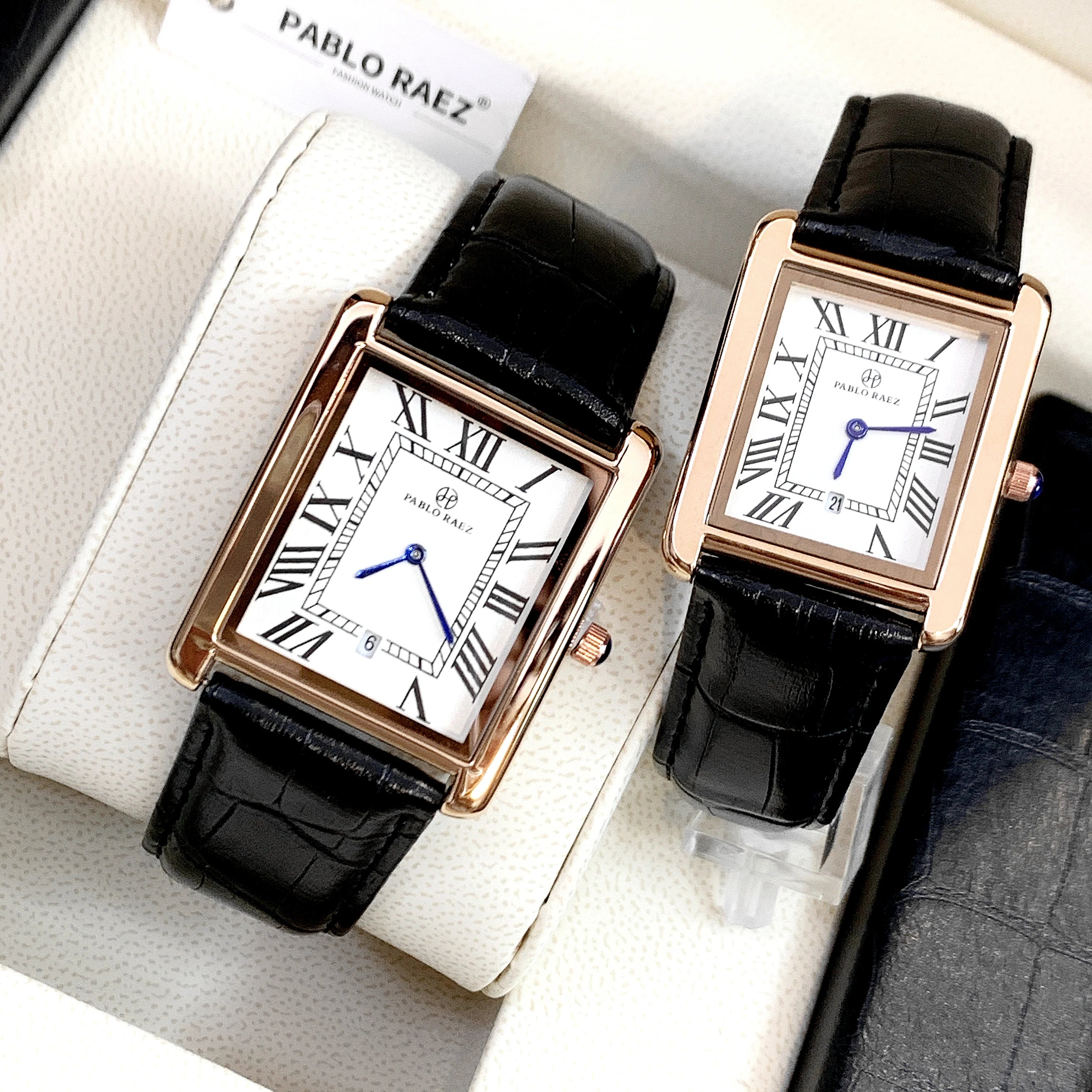 RAEZ® Luxury Leather Watch For Man and Woman - Magnattos