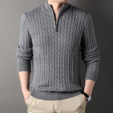 ENRICO®  Winter Men's Quarter Zip Sweater