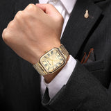 LUNANO®  Luxury Minimalist Square Watch
