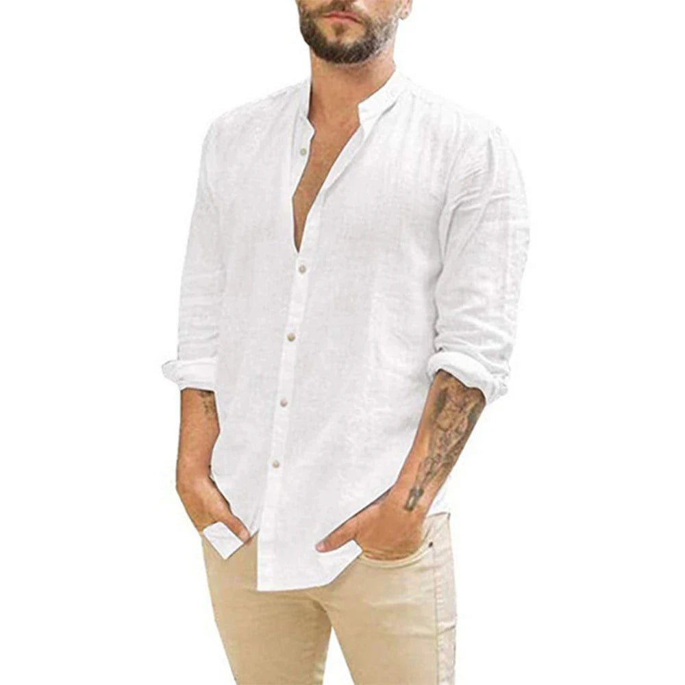 SAN MARINO® Cotton Linen Summer Shirt for Men´s - Magnattos