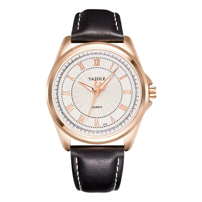 YAZOLE 2.0 Business Elegant Leather Watch Magnattos