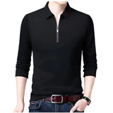 ROSENBURG® Smart Casual Men's Solid Polo Shirt