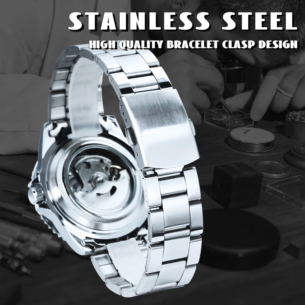 CLEMENZA® Classic Mechanical Luxury Watch - Magnattos