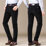 ROTHERHAM® Corduroy Stretch Trousers for Men