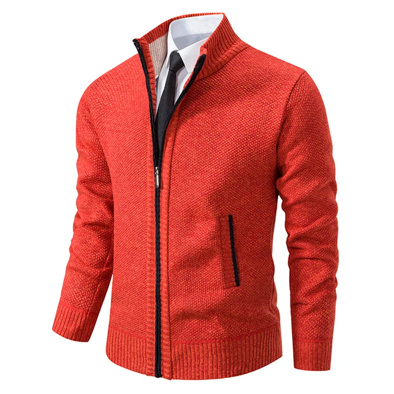 SERGEI® Sweater Grab Fleece Warm Zipper Cardigan - Magnattos