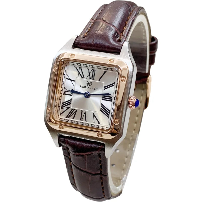 ROBERTTA® Wristwatch Brown Leather - Magnattos