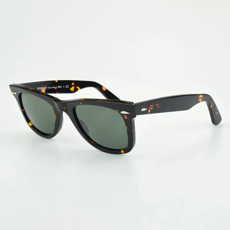 RIVETTO® Classic Glass Lens Sunglasses