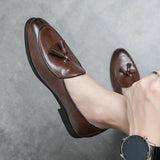 Men Formal Shoes Tassel Loafers