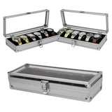 PREMMIO® Luxury Aluminum Alloy Watch Storage Box