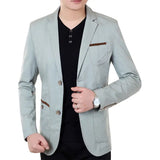 BRANDFORD® Men's 2024 Slim Suit Jacket – Lightweight Business Casual Blazer for Spring & Autumn