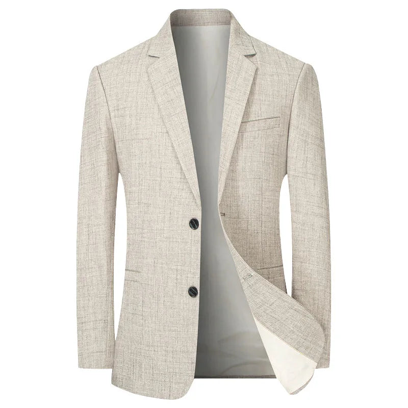 BRANDFORD® Men's 2024 Slim Suit Jacket – Lightweight Business Casual Blazer for Spring & Autumn - Magnattos