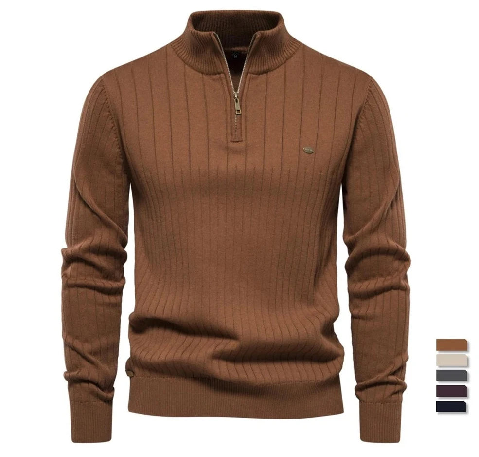 TERNI® Autumn Zipper Pullover Sweaters - Magnattos