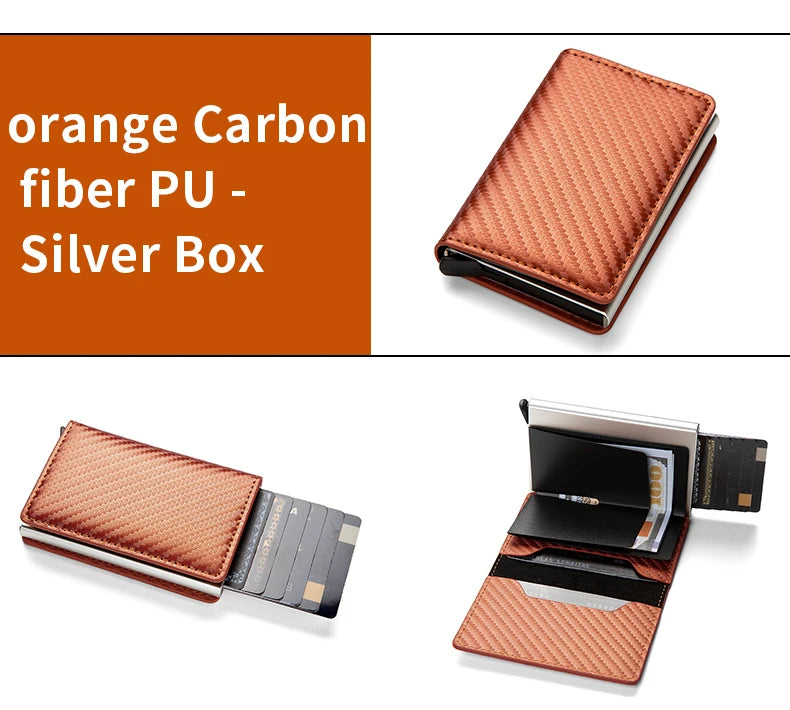 NERO® Minimalist RFID Blocking Card Holder Wallet for Men - Magnattos