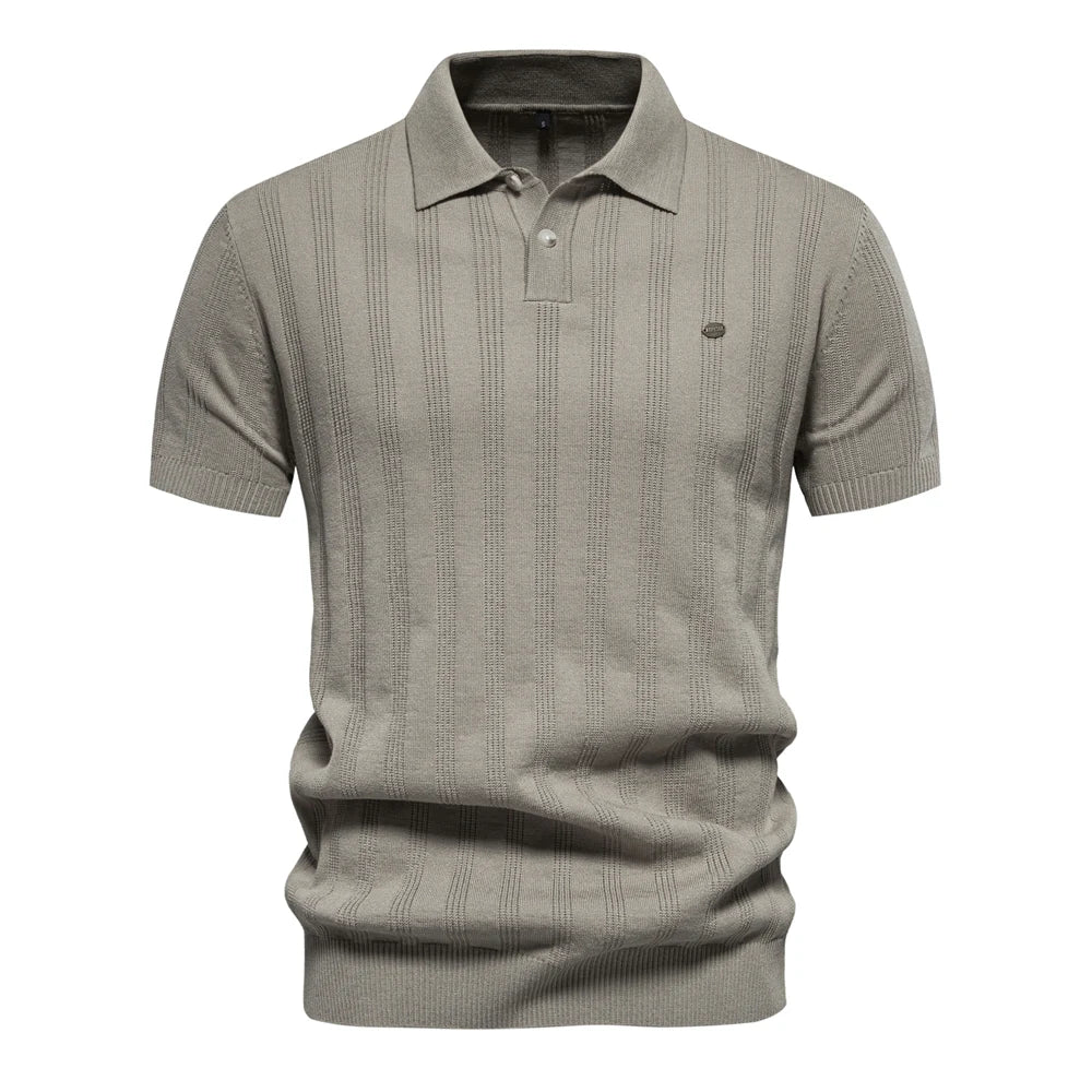 GUSTAV® Textured Polo Shirt - Magnattos
