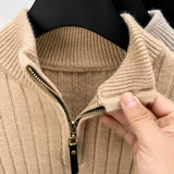 COMO® Sweater – Quarter-Zip Turtleneck Edition