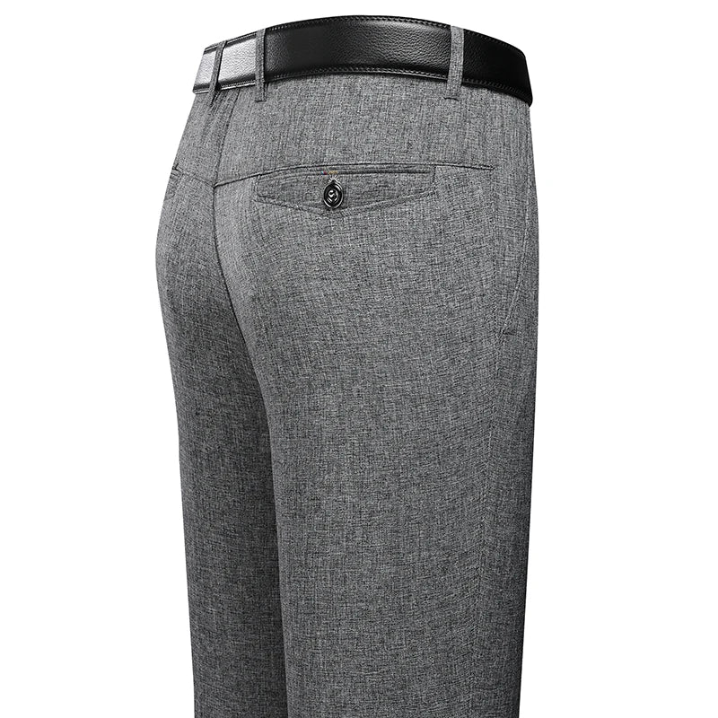 CARLYTON® Men's Business Casual Dress Pants - Summer & Autumn Straight Fit - Magnattos