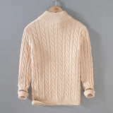 LUCERNE® Sweater – 100% Cotton Knitted Elegance