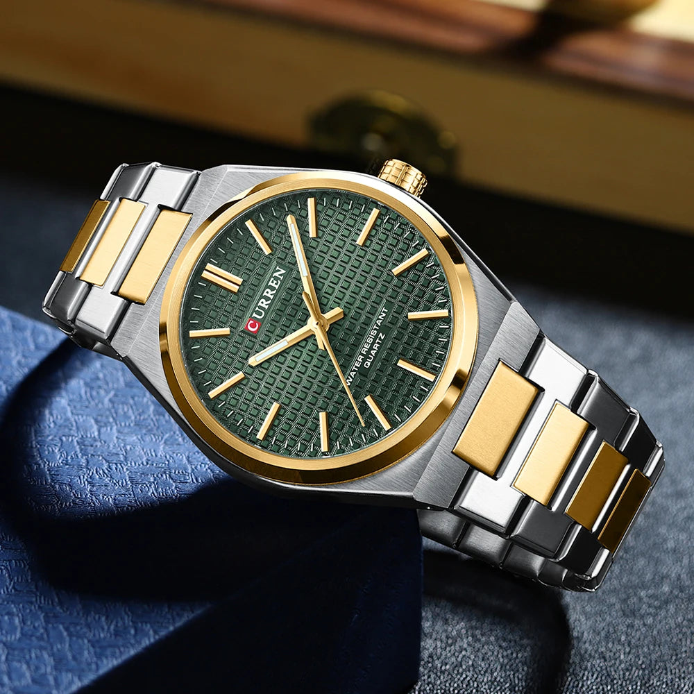 BARZINI® Luxury Stainless Steel Watch - Magnattos