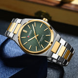 BARZINI® Luxury Stainless Steel  Watch