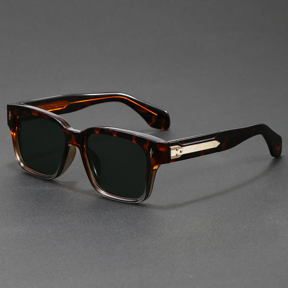 New Fashion Men's Sunglasses Square ClassDECARIS® Retro Square UV400 Sunglasses