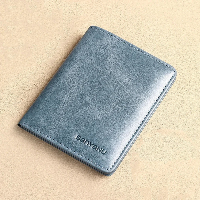 VALEN® RFID Genuine Leather Slim Wallet for Men - Magnattos