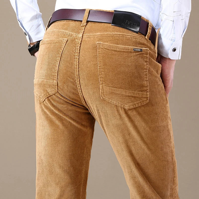 ROTHERHAM® Corduroy Stretch Trousers for Men - Magnattos