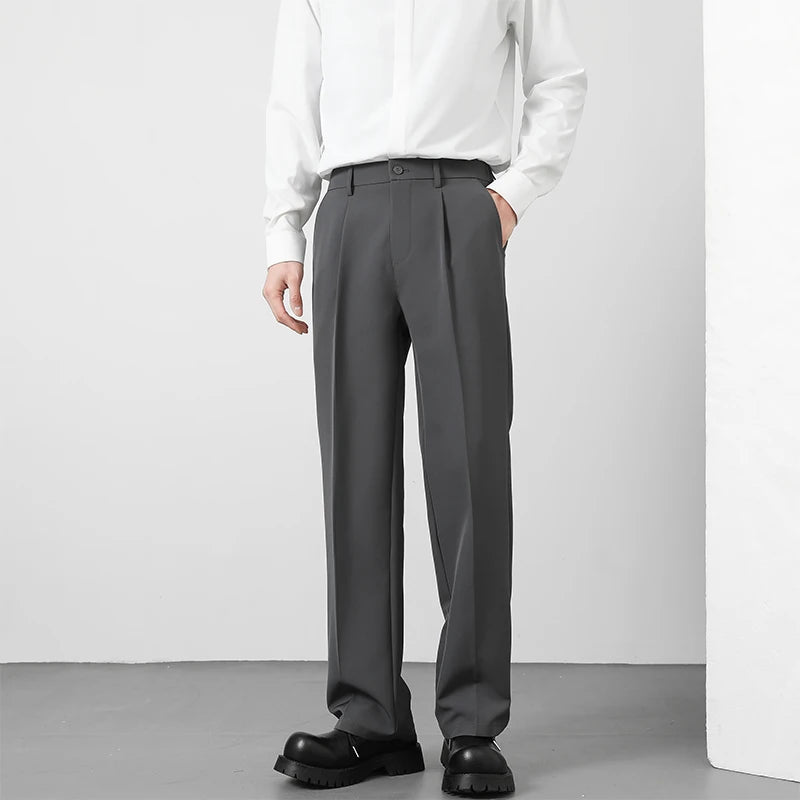 BRINDISI® Loose Straight Drape Trousers