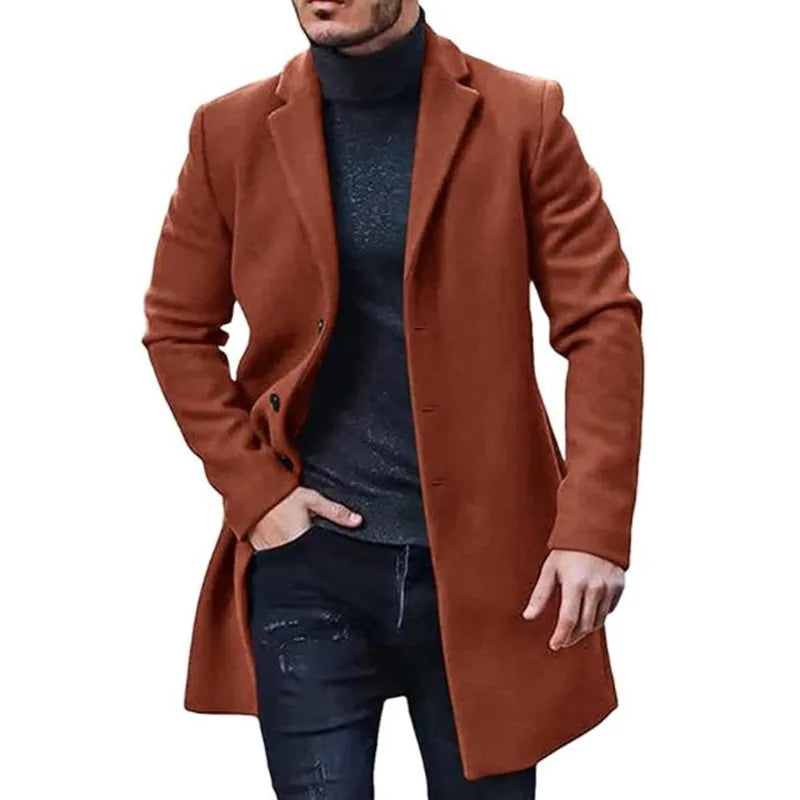URBANNO® Solid Color Streetwear Jacket for Men - Magnattos