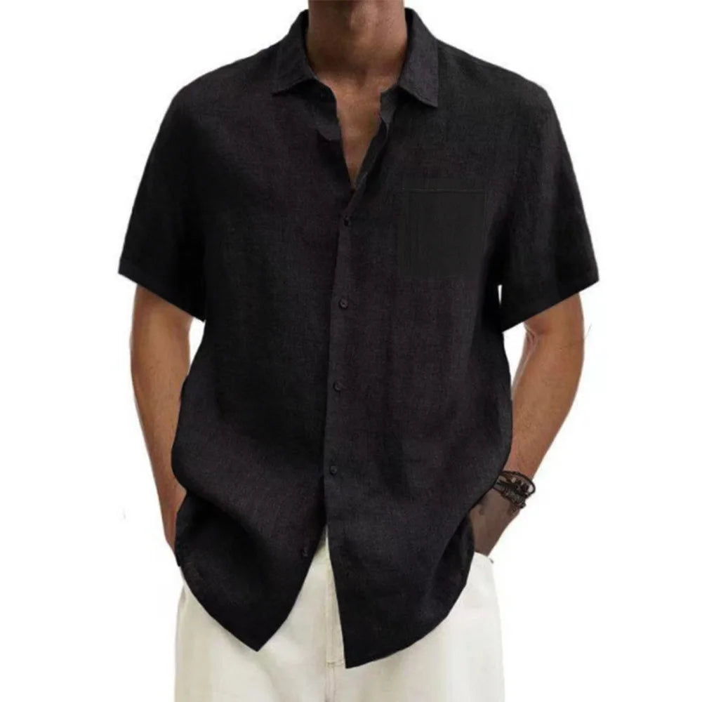 GAETA® Men's Short Sleeve Summer Shirt - Magnattos