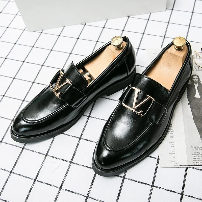 VITT® Men's Luxury Leather Shoes - Magnattos