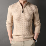 ENRICO®  Winter Men's Quarter Zip Sweater