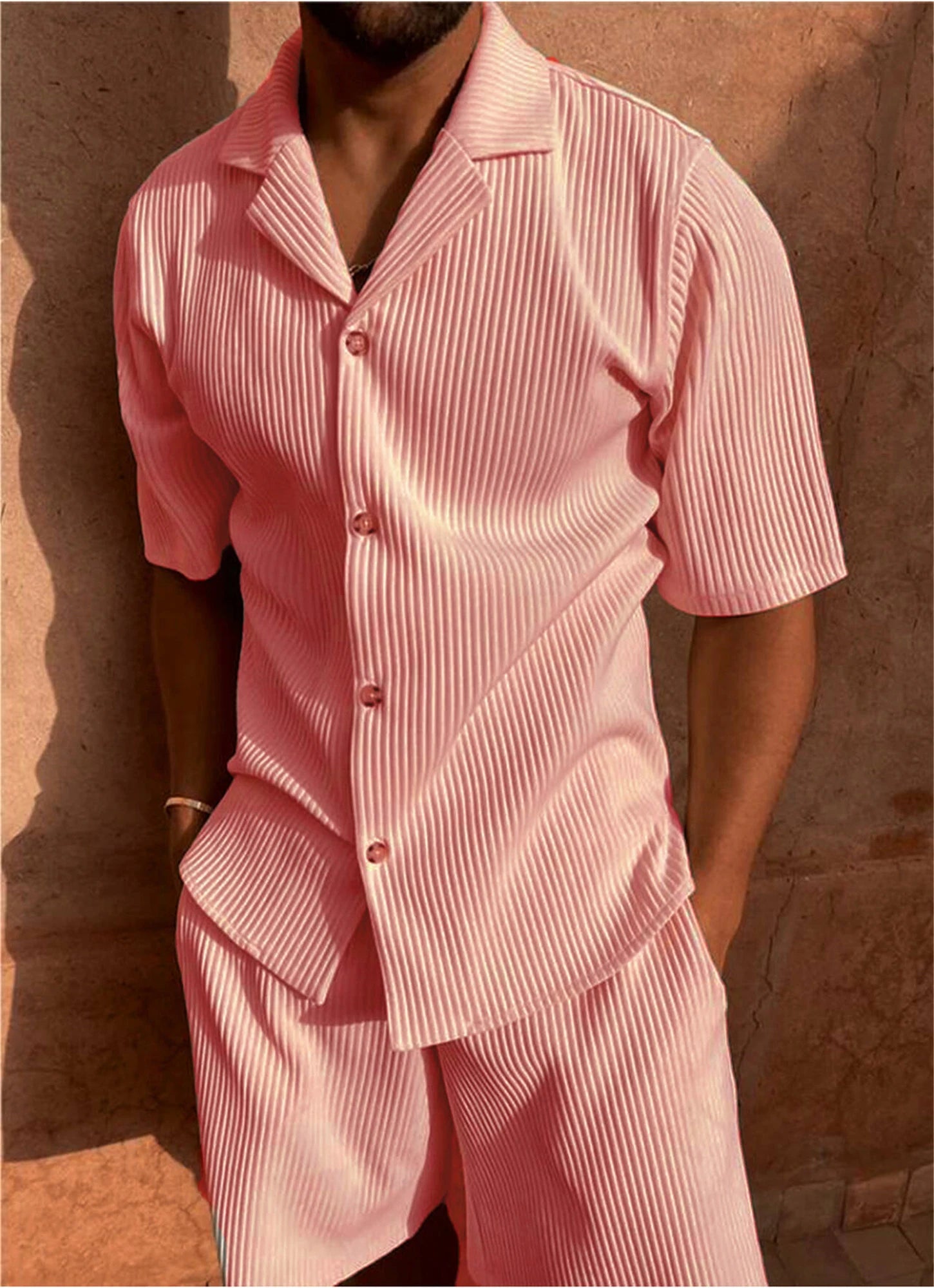 DMITRI® Solid color corduroy casual set - Magnattos