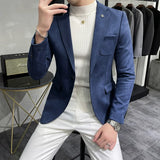 BRANTLEY® Deerskin Fleece Jacket Blazer for Men