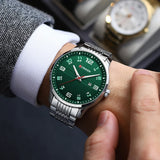 ALEX® Silver Sports Watch