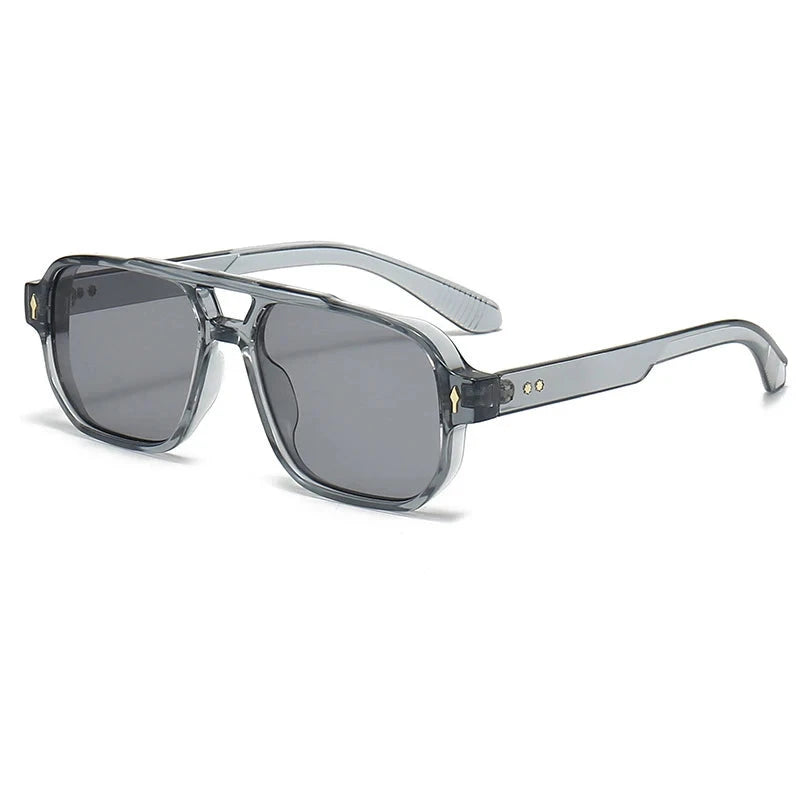 STIRLING® Square Tortoiseshell Preppy Sunglasses