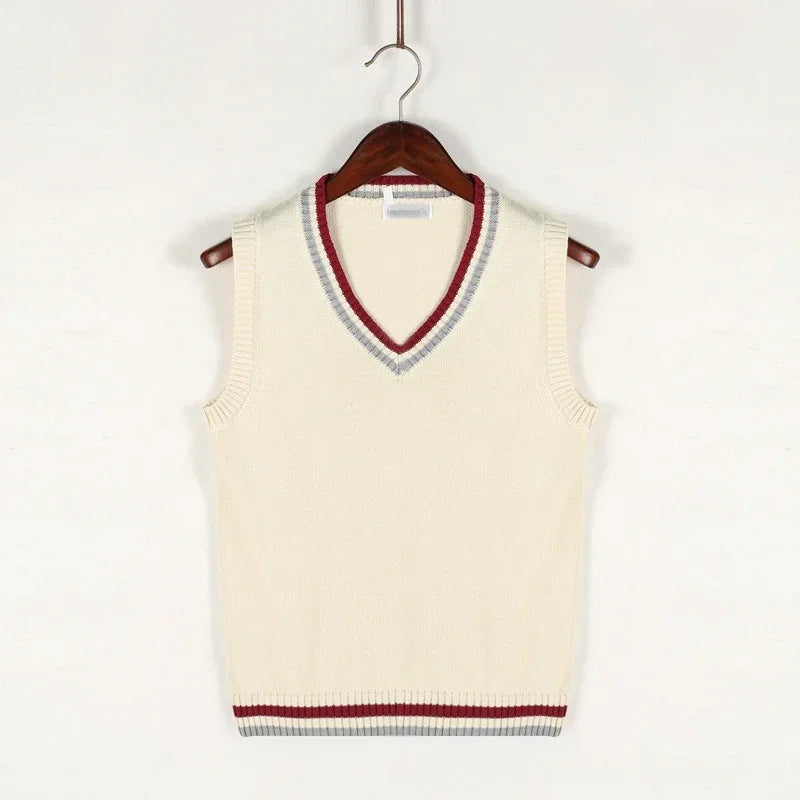 ANDREA® V-neck Retro Sweater - Magnattos