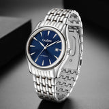 BRESSON® 40MM Men’s Automatic Sapphire Business Watch – Stainless Steel.