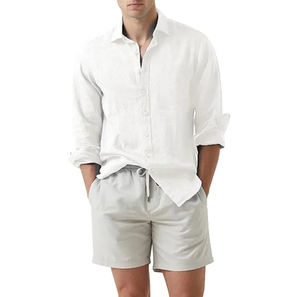 CHEN® Cotton Linen Shirts - Magnattos