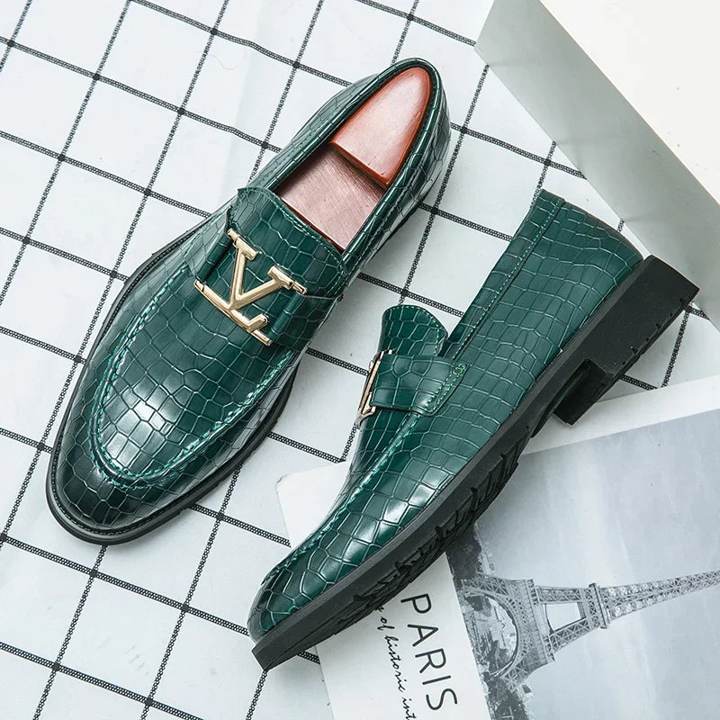 VITT® Men's Luxury Leather Shoes - Magnattos