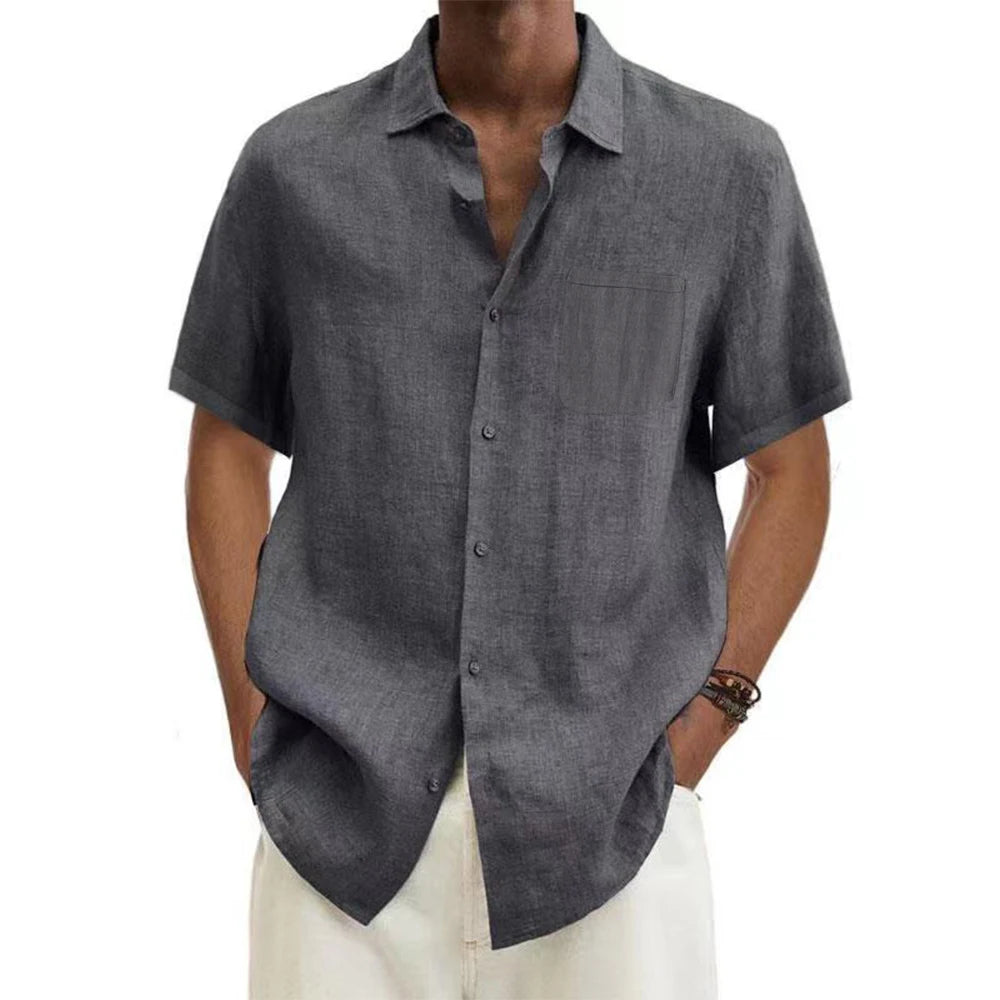 GAETA® Men's Short Sleeve Summer Shirt - Magnattos