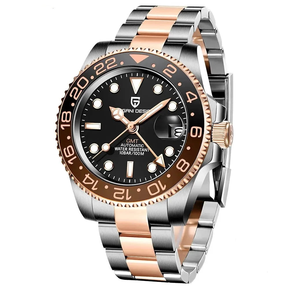 PAGANI® Men's Silver Waterproof Watch - Magnattos