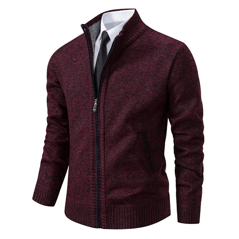 SERGEI® Sweater Grab Fleece Warm Zipper Cardigan - Magnattos