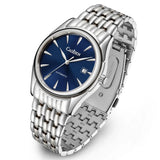 BRESSON® 40MM Men’s Automatic Sapphire Business Watch – Stainless Steel.