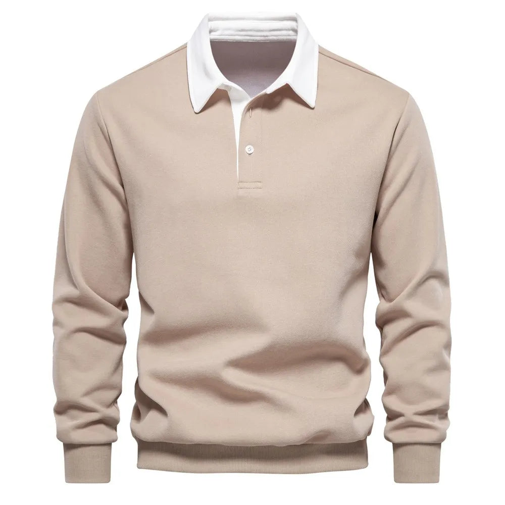 MORGAN® Casual Polo Neck Sweatshirt - Magnattos