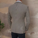 MONTCLARE® Houndstooth Plaid Blazer for Men
