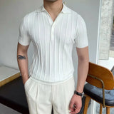 MAEL® Summer Knit Polo Shirt