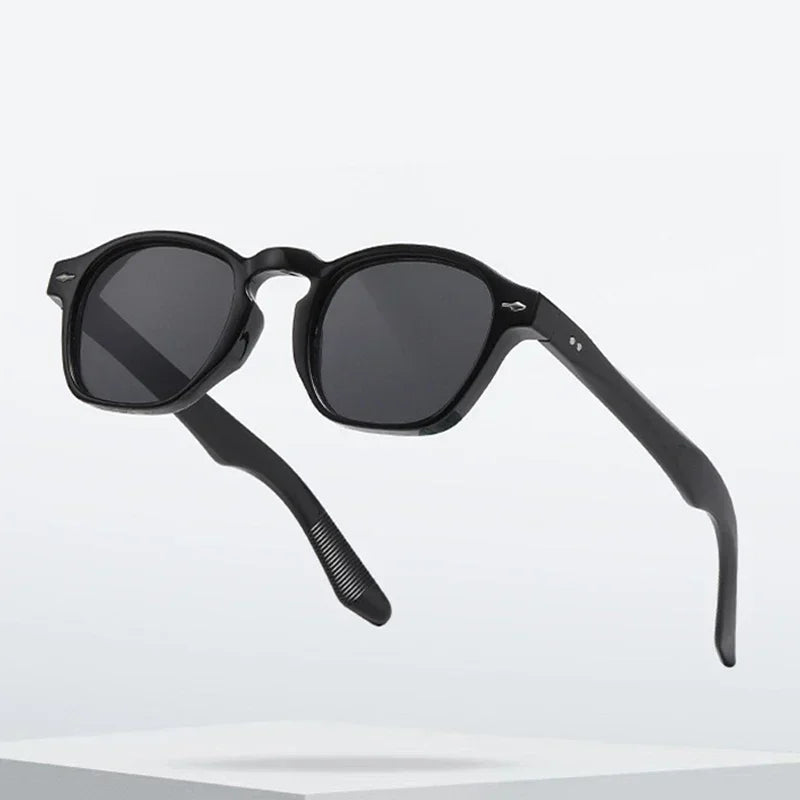 ALDGATE® Retro Rivet Square Sunglasses – UV400