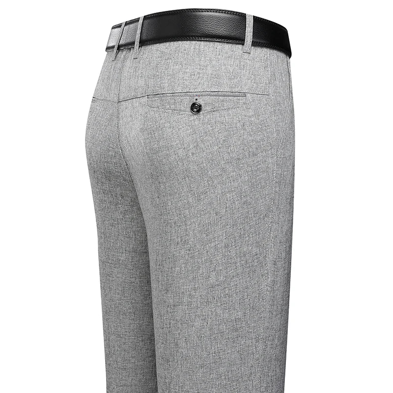 CARLYTON® Men's Business Casual Dress Pants - Summer & Autumn Straight Fit - Magnattos