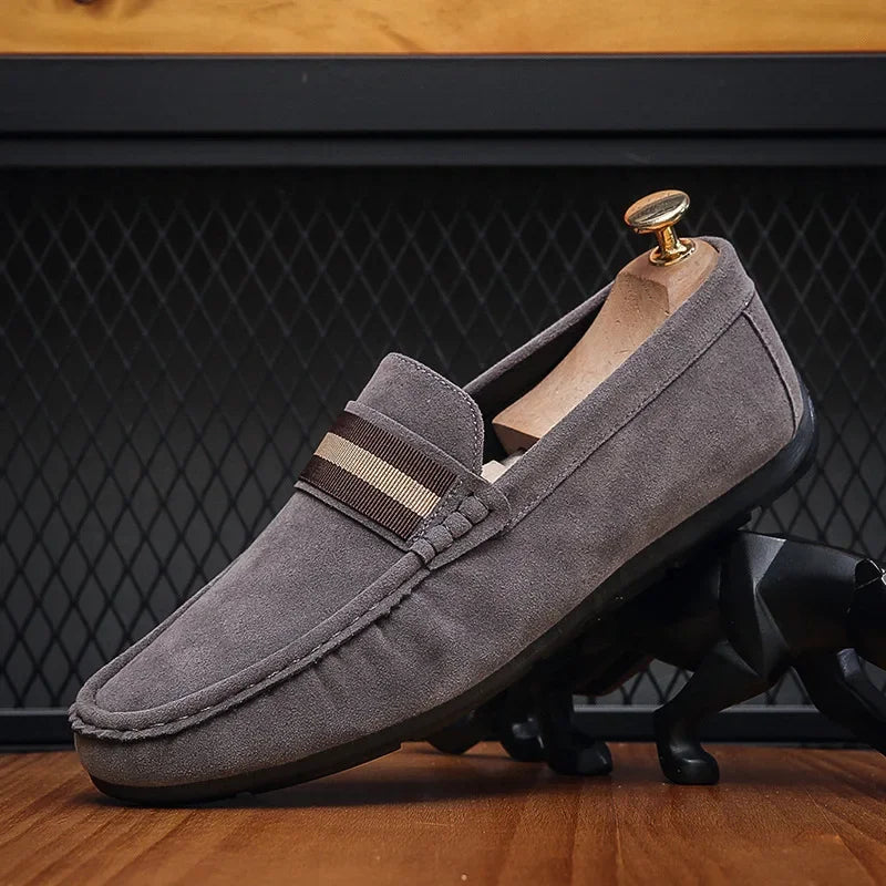 NIKOS® Loafers Suede Shoes - Magnattos